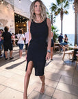 Robe noire en maille - 𝐌𝐚𝐫𝐢𝐧𝐚𝟒𝟒𝐟𝐚𝐦𝐢𝐥𝐲