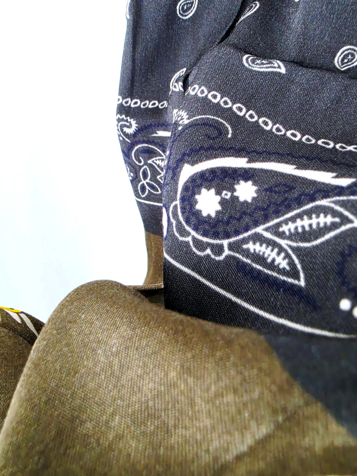 Pantalon fluide à imprimé bandana
