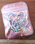 Double collier coquillage