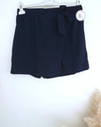 Jupe-short bleu marine