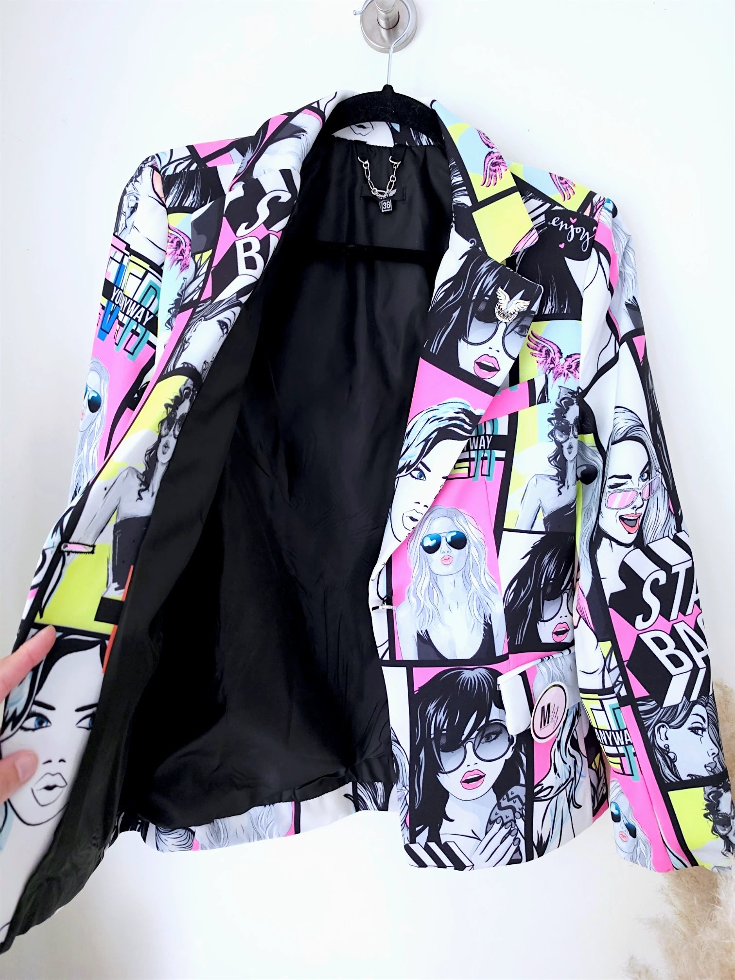 Veste cintrée manga