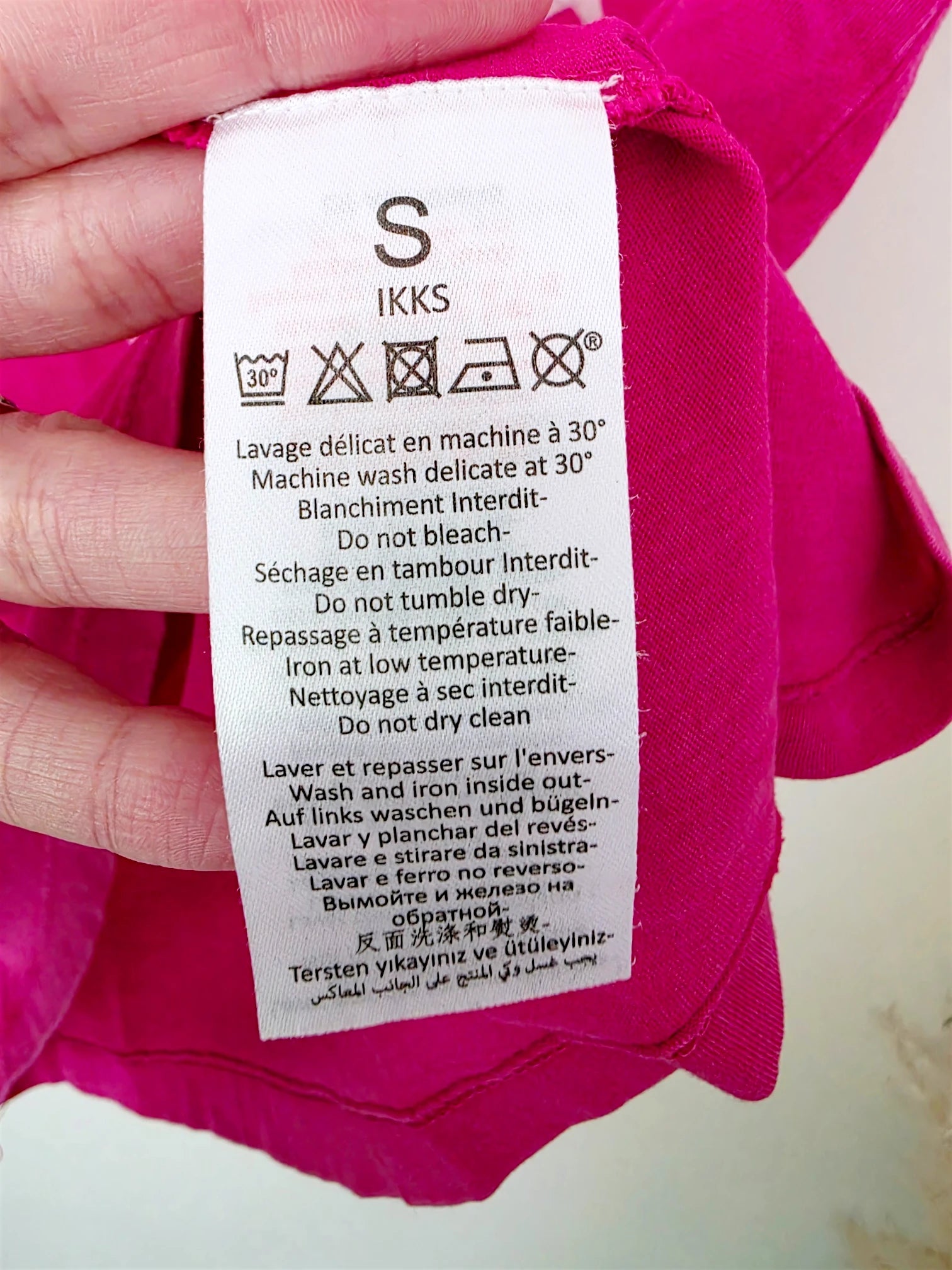 T-shirt rose summer ibiza