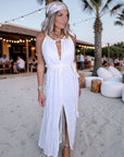 Robe beige Égyptienne