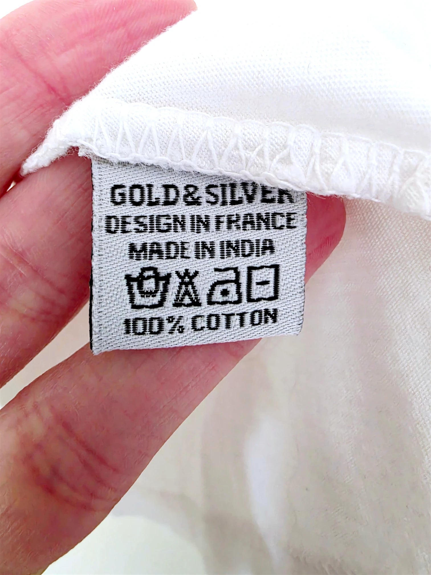 T-shirt blanc Brazil