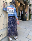 Chemise bleue rock'n'roll - 𝐌𝐚𝐫𝐢𝐧𝐚𝟒𝟒𝐟𝐚𝐦𝐢𝐥𝐲