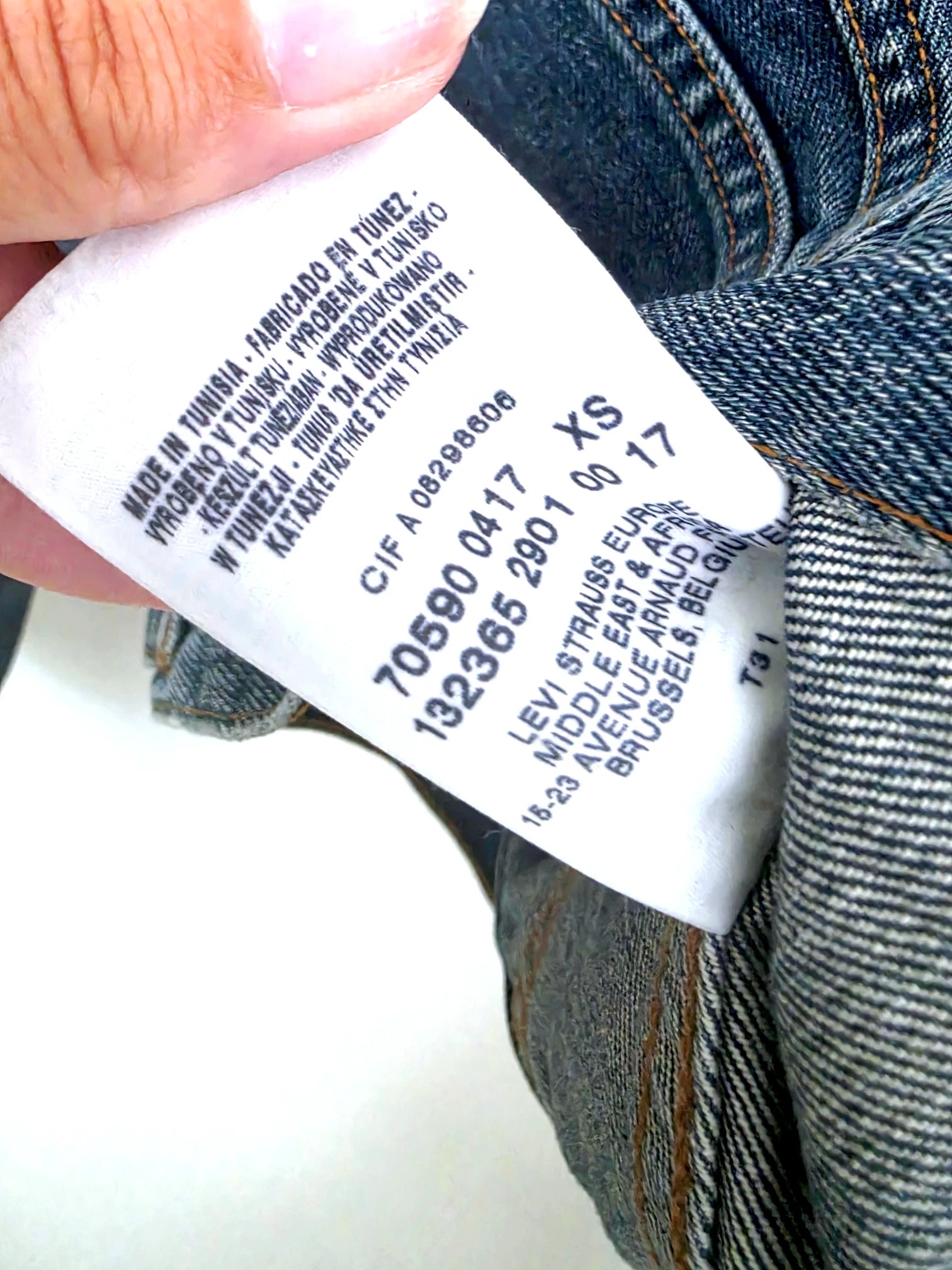 Veste en jean Levi's
