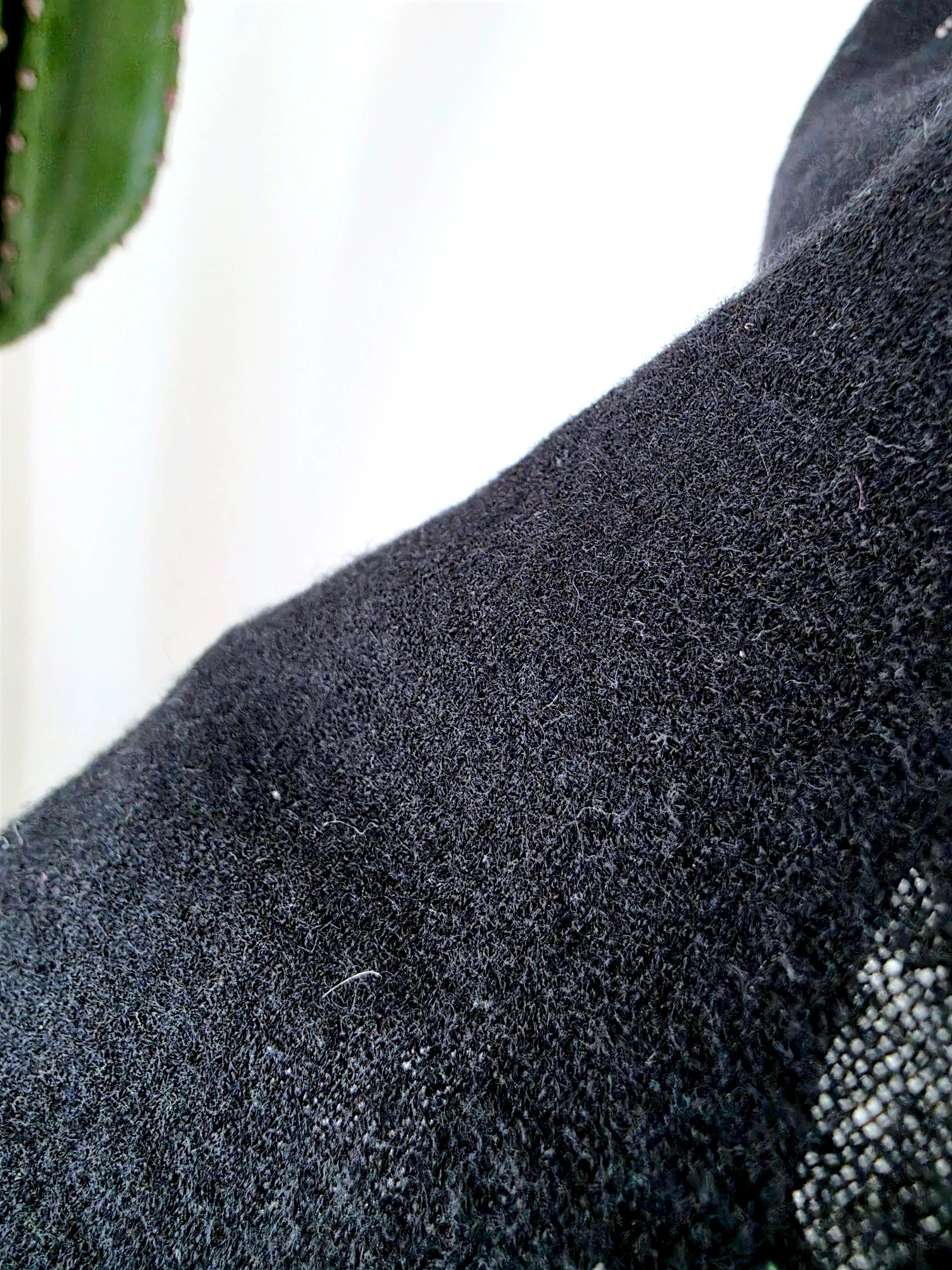 Débardeur noir en maille "rock"