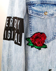 Chemise destroy en jean
