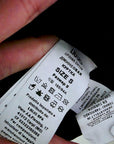 Veste en jean noire perlée