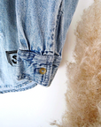 Chemise destroy en jean