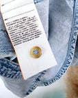 Chemise destroy en jean