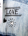 Chemise destroy en jean