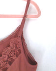 Débardeur Victoria vieux rose