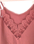 Débardeur Victoria vieux rose