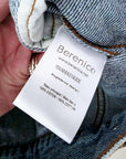 Veste en jean endlessy avec écussons