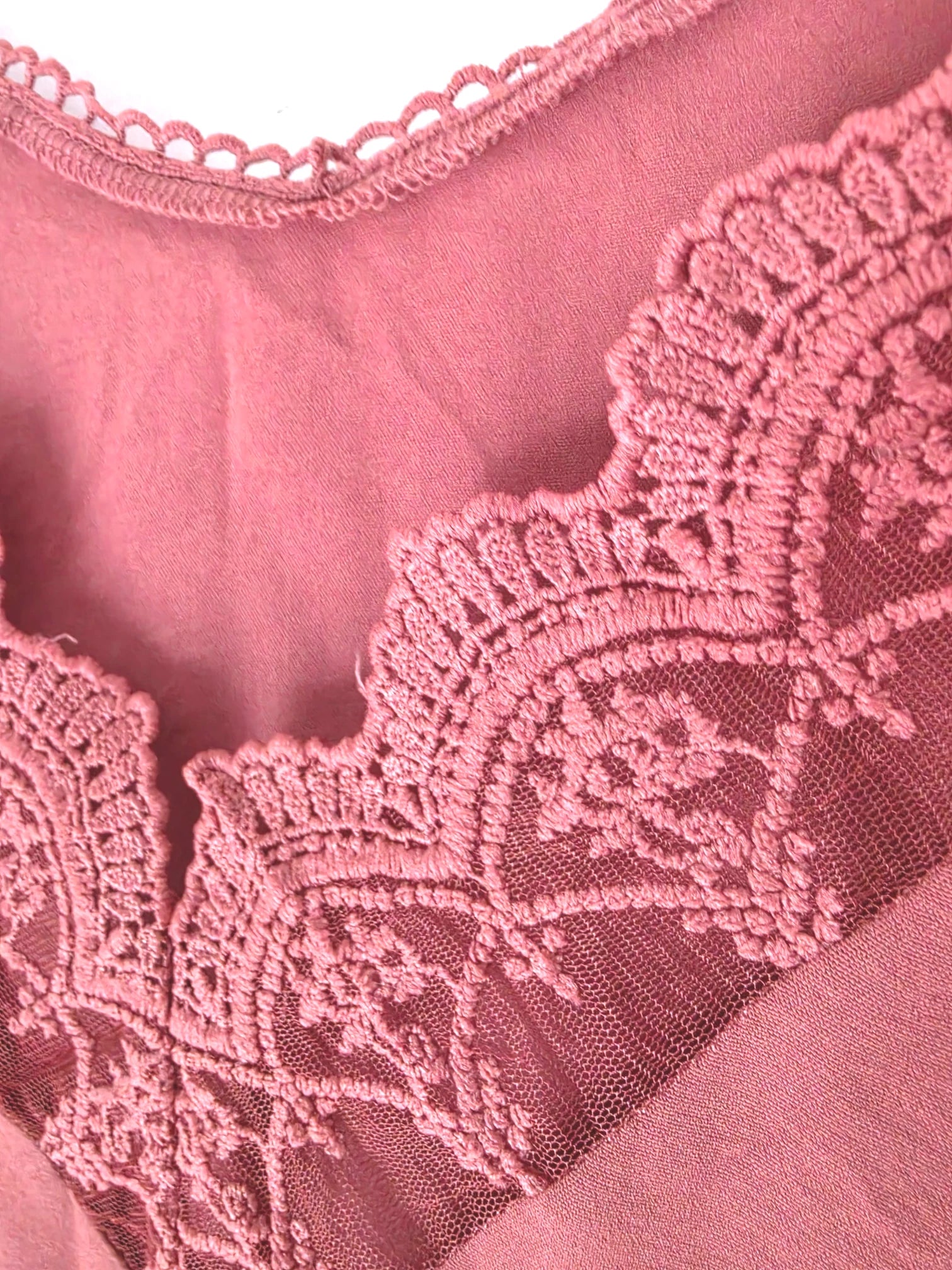 Débardeur Victoria vieux rose