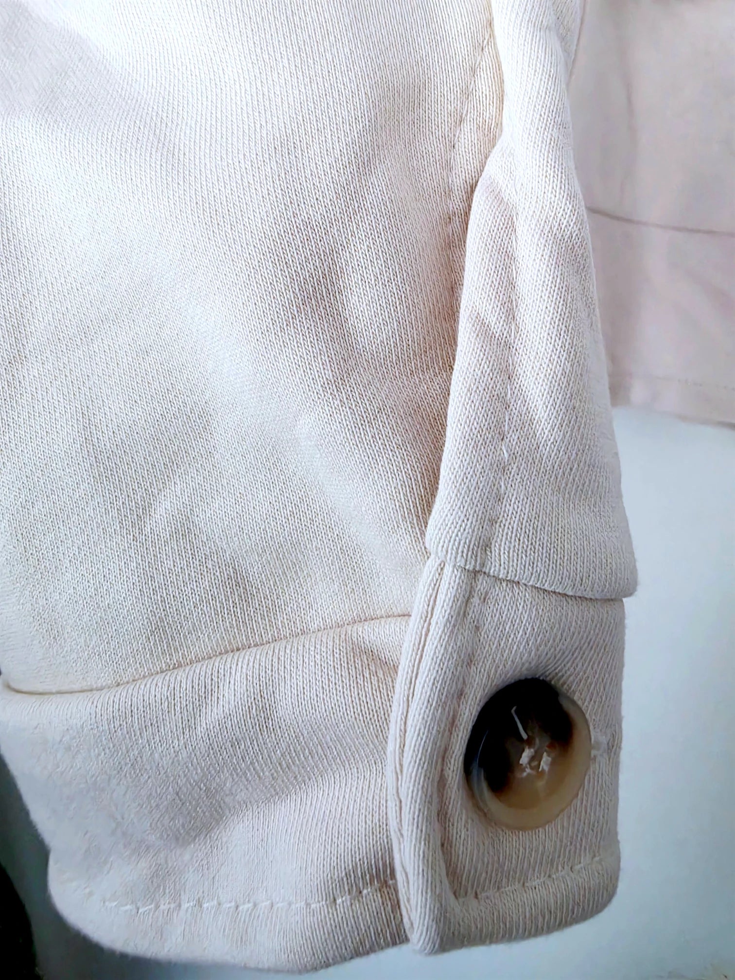 Veste sweat beige rock &amp; roll