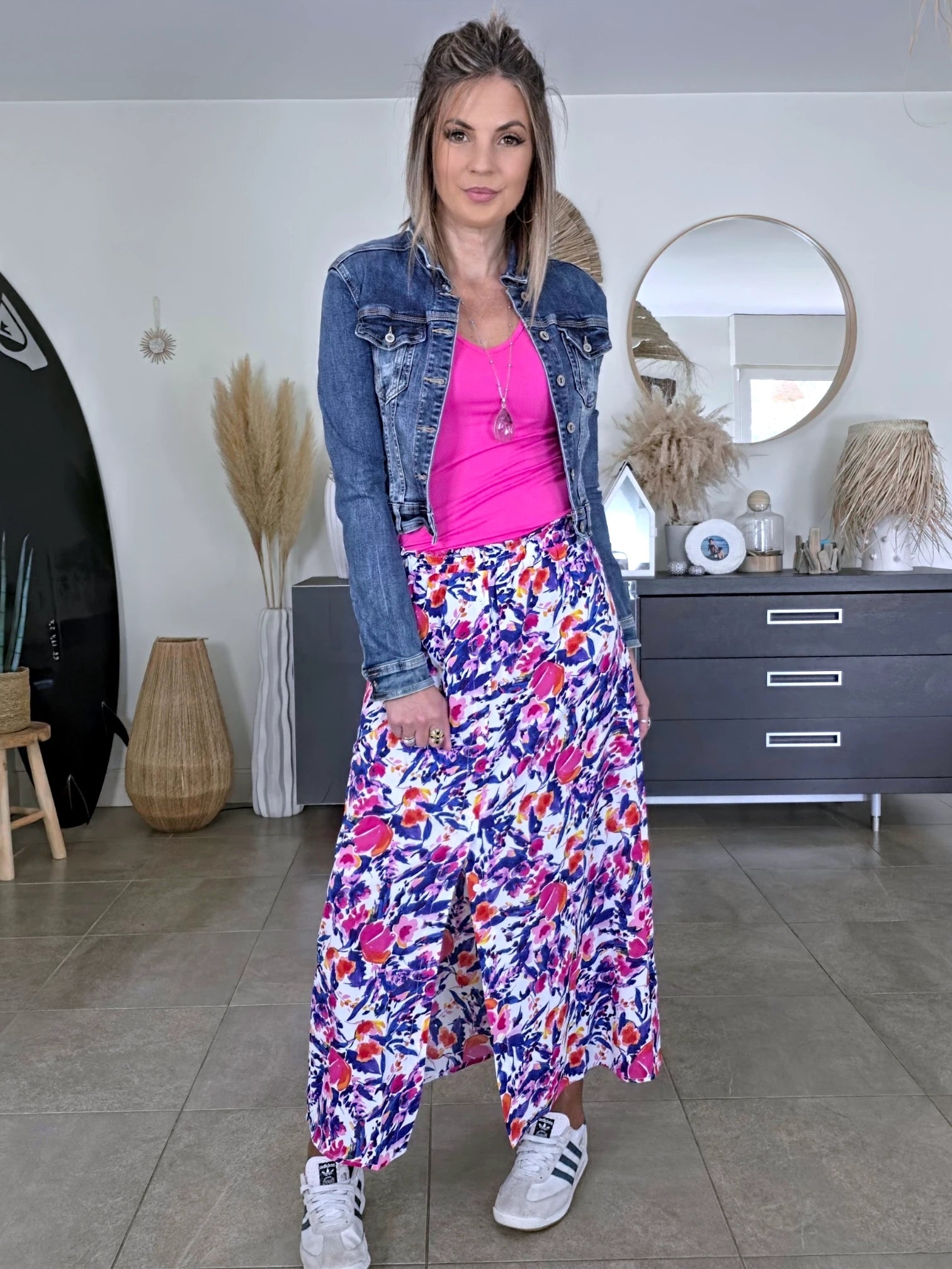 Veste en jean - 𝐌𝐚𝐫𝐢𝐧𝐚𝟒𝟒𝐟𝐚𝐦𝐢𝐥𝐲