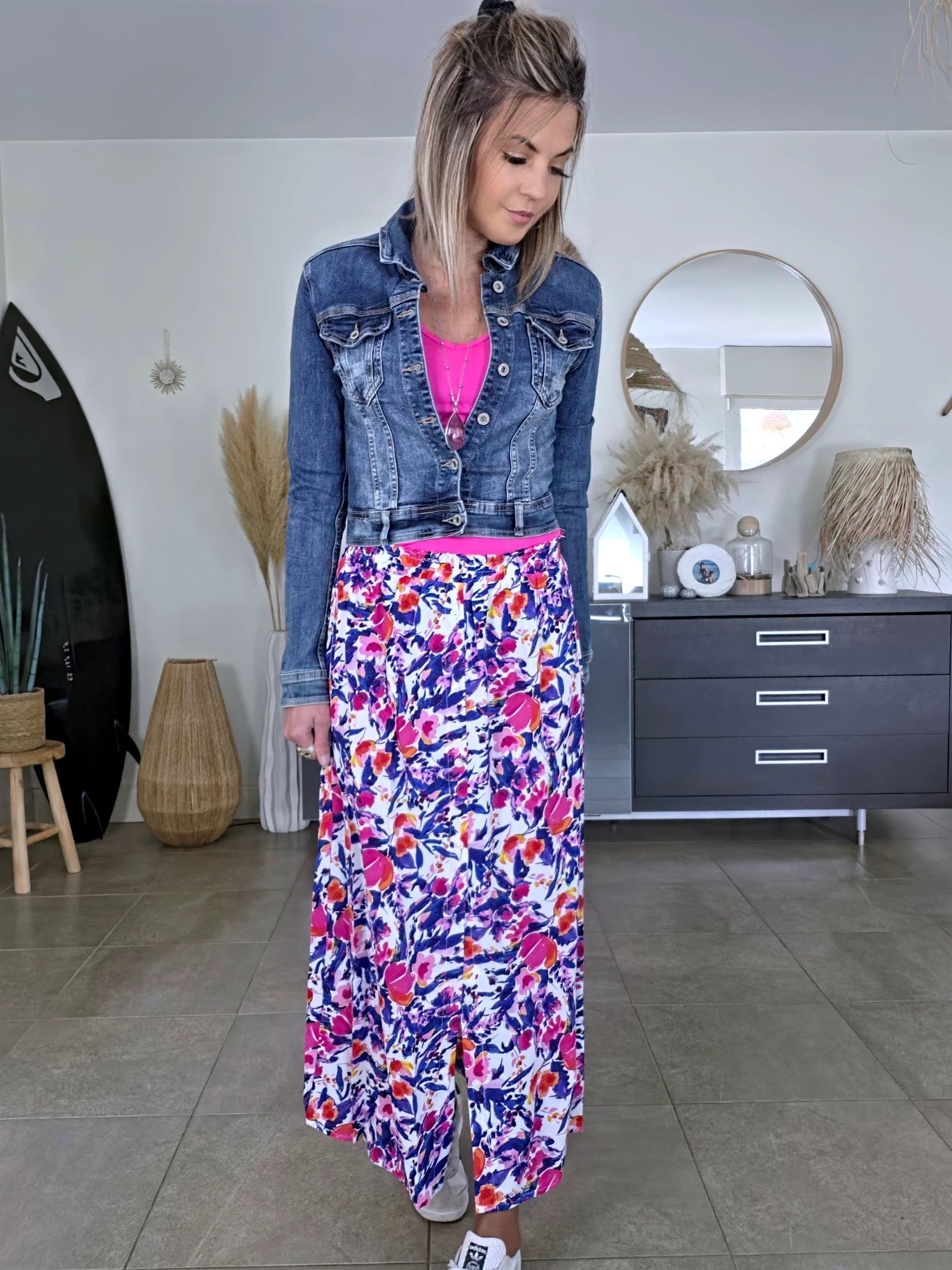 Veste en jean - 𝐌𝐚𝐫𝐢𝐧𝐚𝟒𝟒𝐟𝐚𝐦𝐢𝐥𝐲