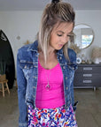 Veste en jean - 𝐌𝐚𝐫𝐢𝐧𝐚𝟒𝟒𝐟𝐚𝐦𝐢𝐥𝐲