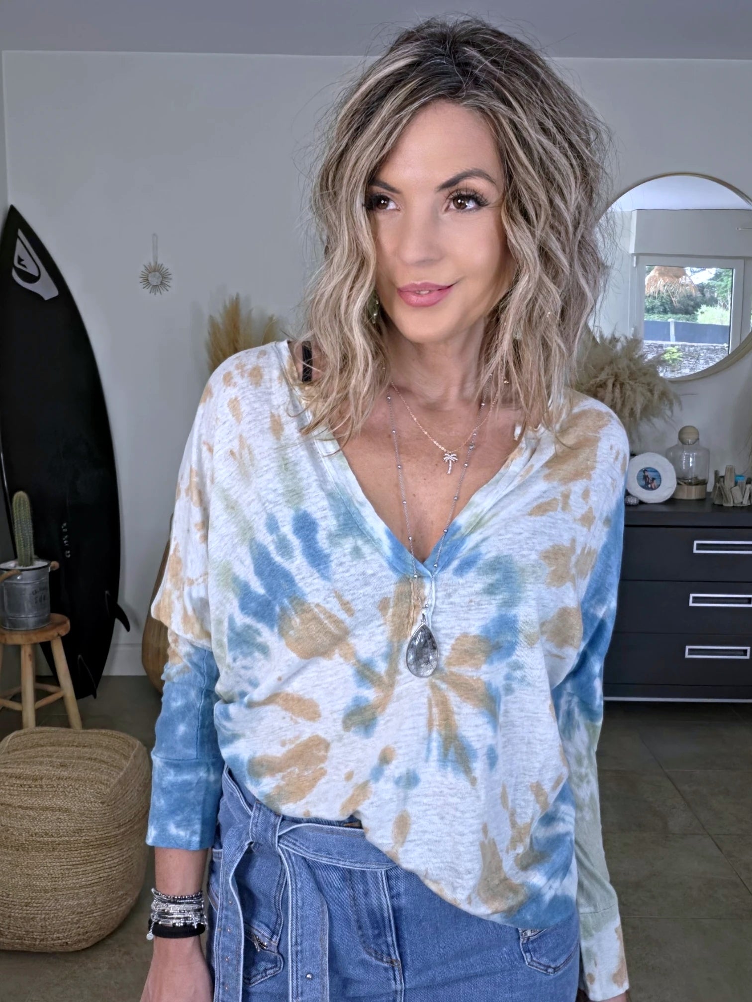 Haut tie and dye - 𝐌𝐚𝐫𝐢𝐧𝐚𝟒𝟒𝐟𝐚𝐦𝐢𝐥𝐲