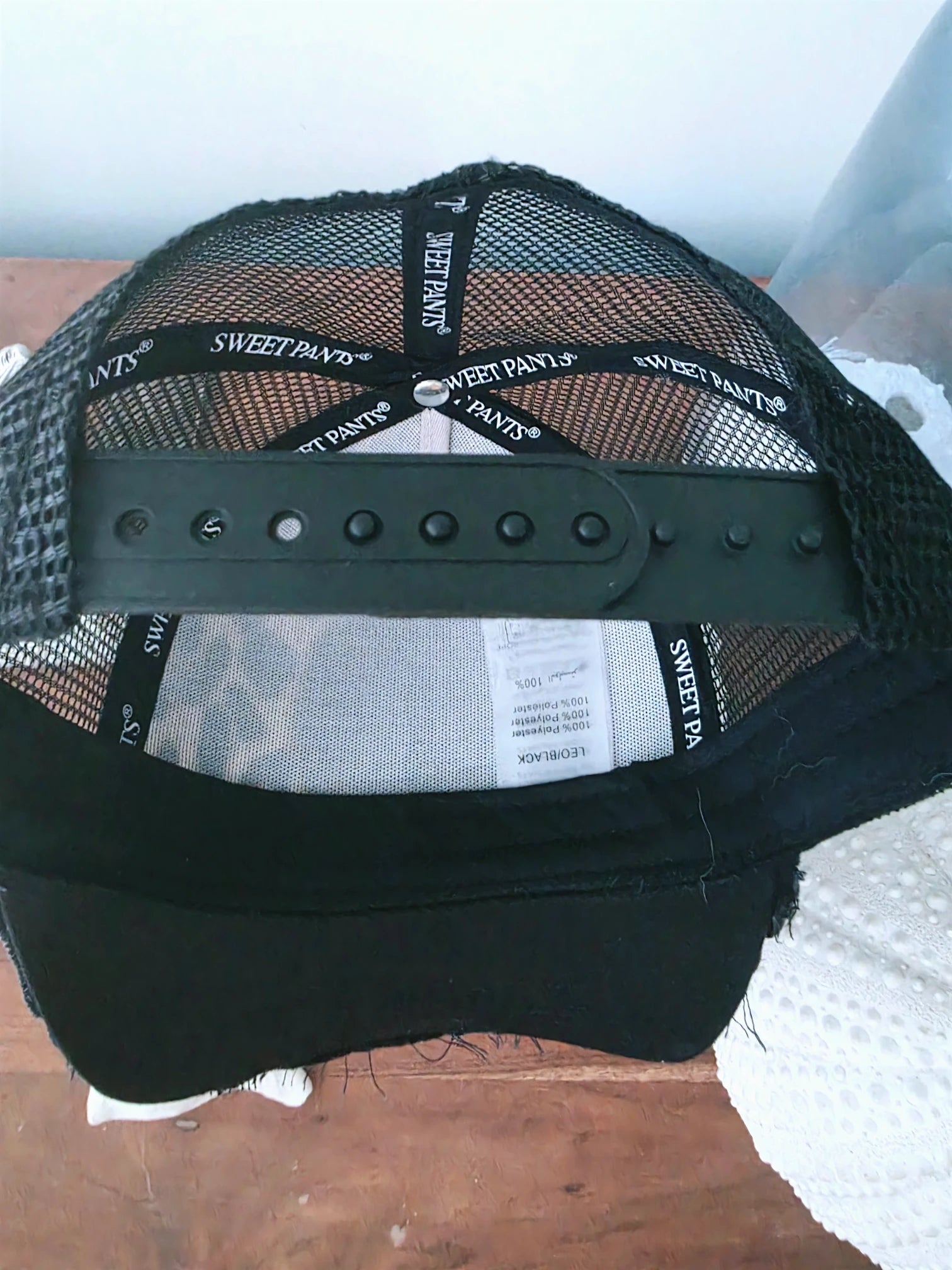 Casquette HOME RUN FULL Léo/Black