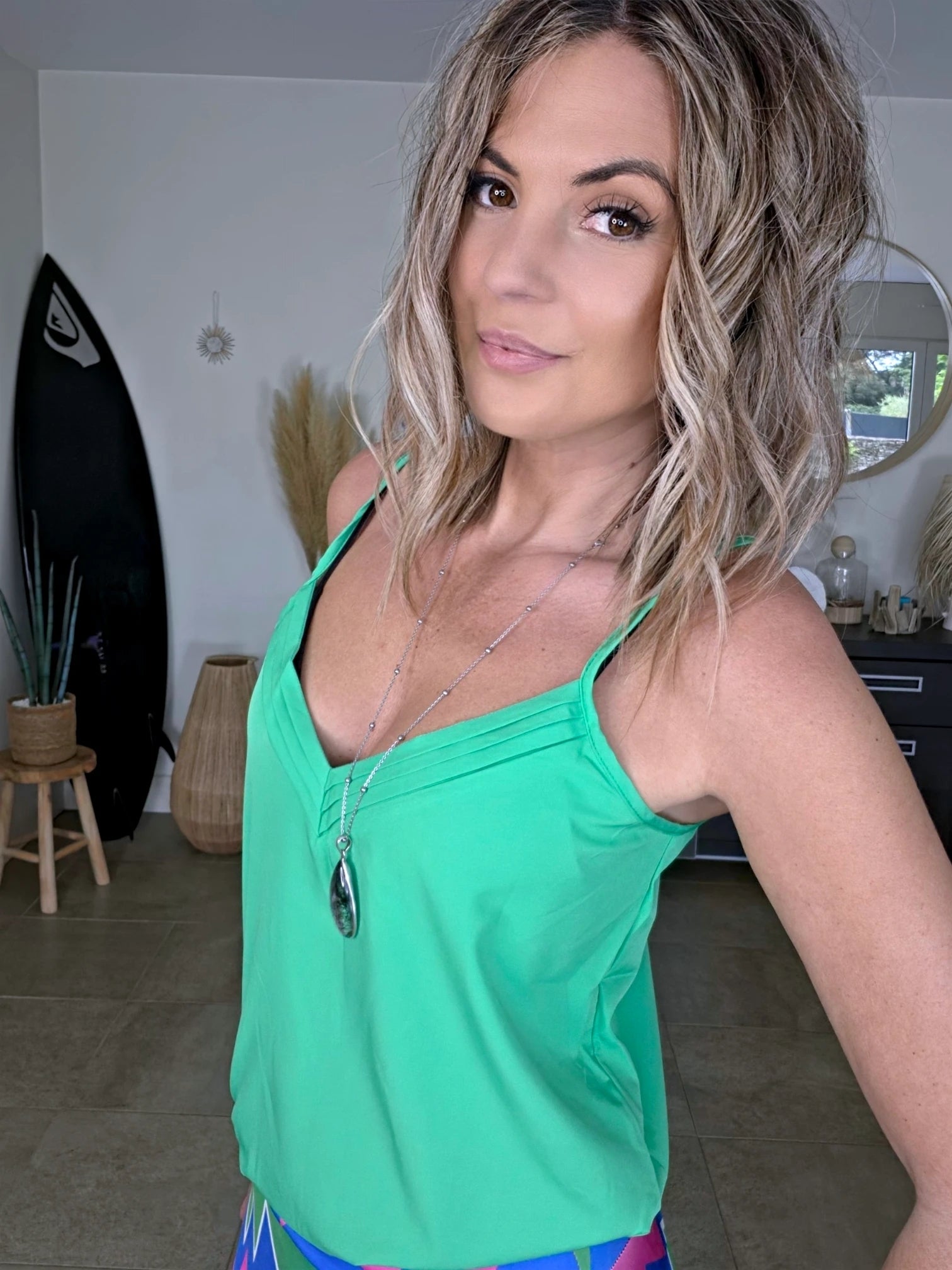 Débardeur vert fluo - 𝐌𝐚𝐫𝐢𝐧𝐚𝟒𝟒𝐟𝐚𝐦𝐢𝐥𝐲
