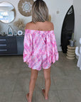 Ensemble rose fuchsia haut + short