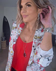 Boucles d'oreilles pendentes argentées acier inoxydable - 𝐌𝐚𝐫𝐢𝐧𝐚𝟒𝟒𝐟𝐚𝐦𝐢𝐥𝐲