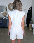 Ensemble écru veste + short