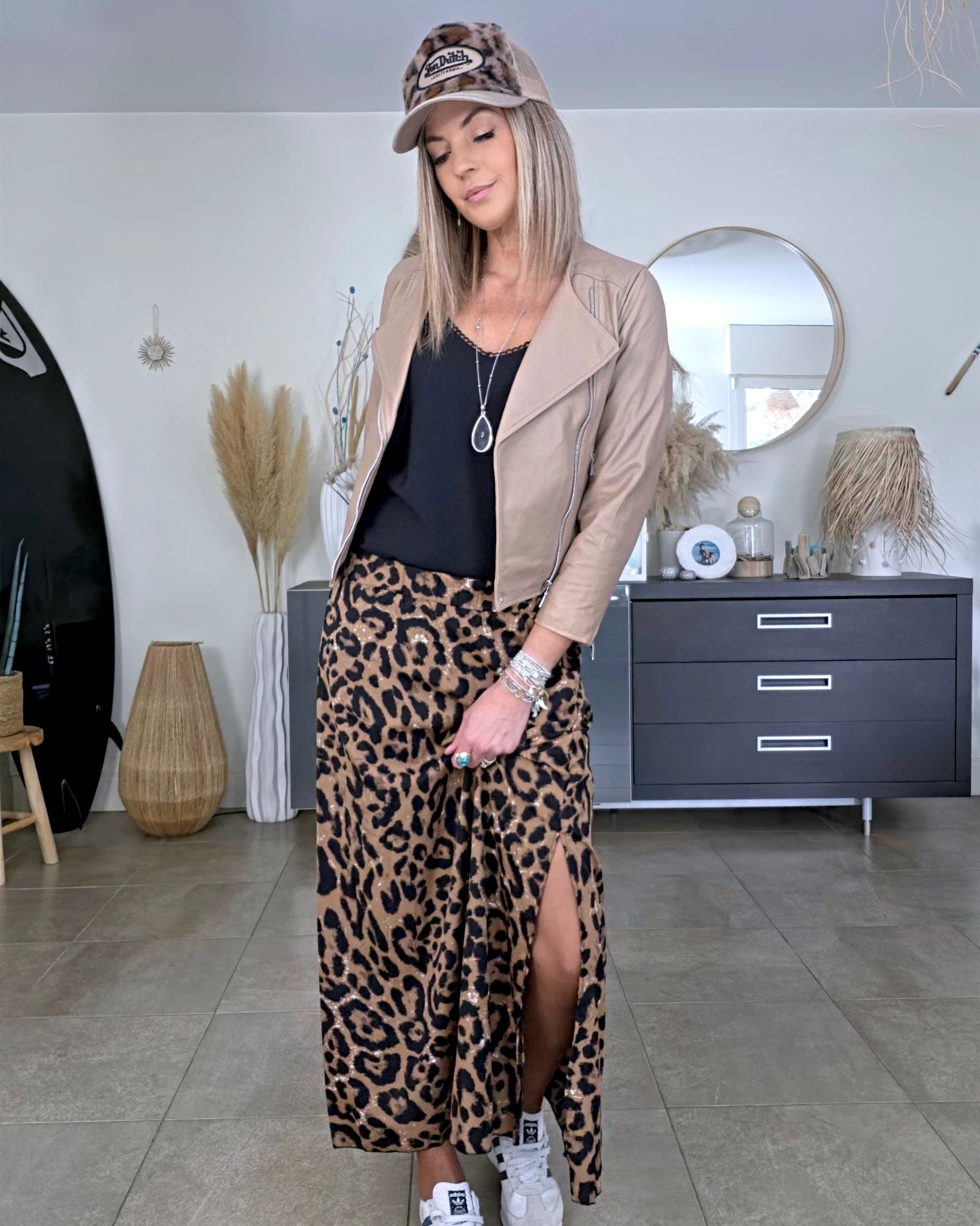 Jupe à imprimé léopard - 𝐌𝐚𝐫𝐢𝐧𝐚𝟒𝟒𝐟𝐚𝐦𝐢𝐥𝐲