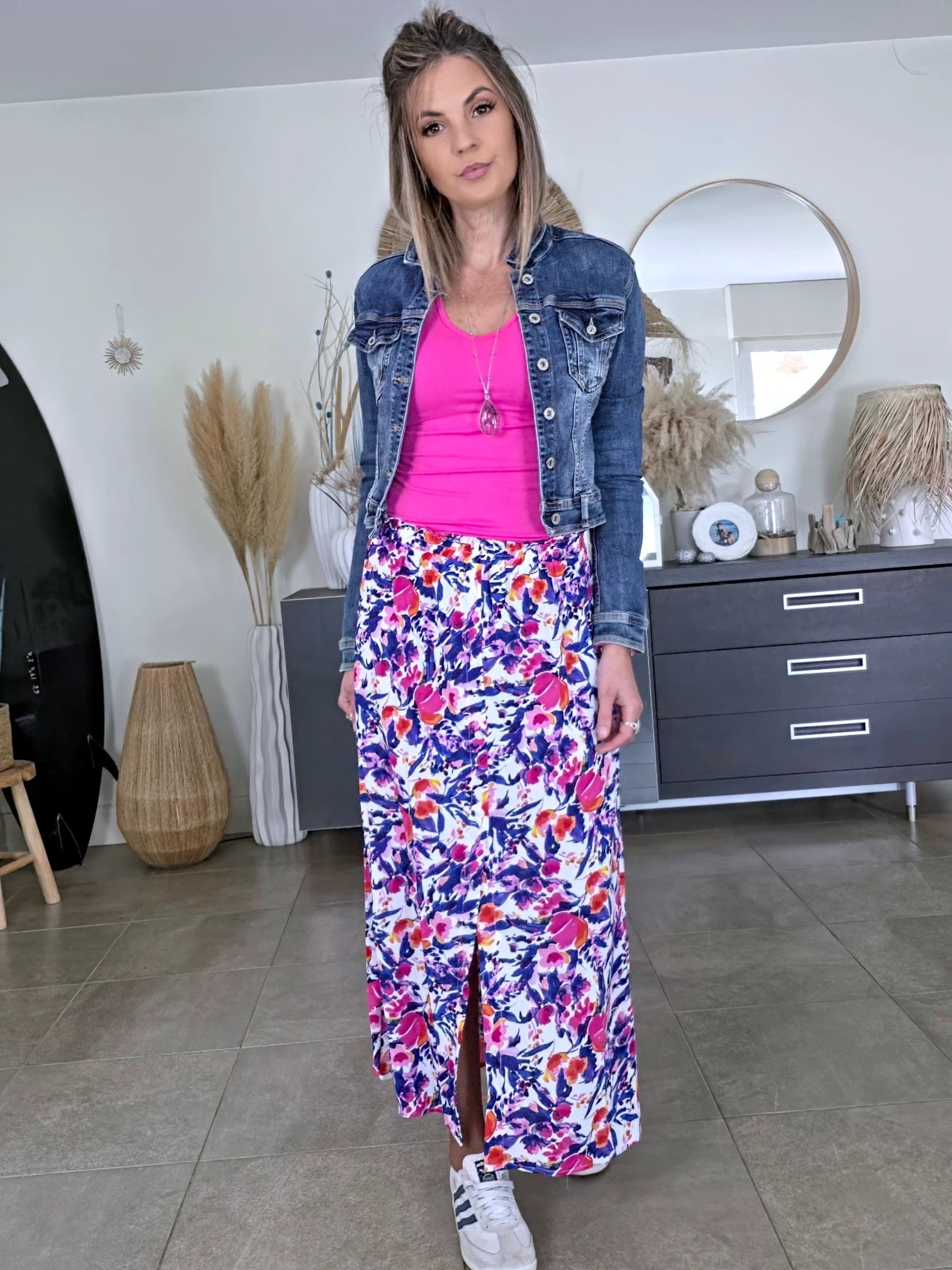Veste en jean - 𝐌𝐚𝐫𝐢𝐧𝐚𝟒𝟒𝐟𝐚𝐦𝐢𝐥𝐲