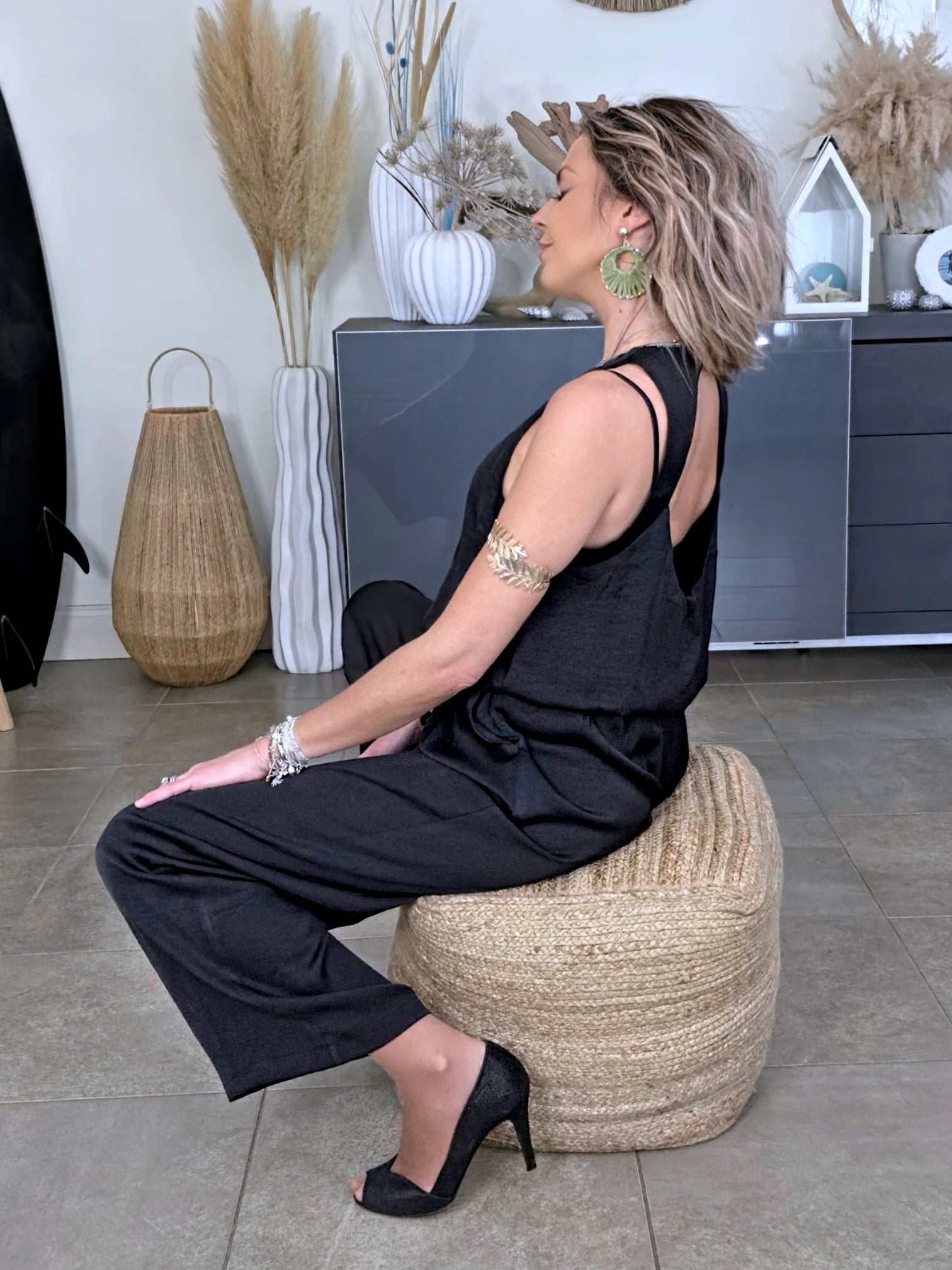 Combinaison chic noire - 𝐌𝐚𝐫𝐢𝐧𝐚𝟒𝟒𝐟𝐚𝐦𝐢𝐥𝐲