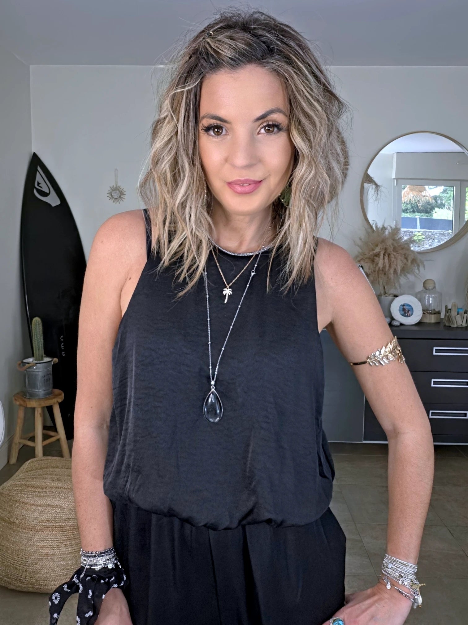 Combinaison chic noire - 𝐌𝐚𝐫𝐢𝐧𝐚𝟒𝟒𝐟𝐚𝐦𝐢𝐥𝐲