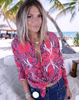 Short en jean bleu foncé
