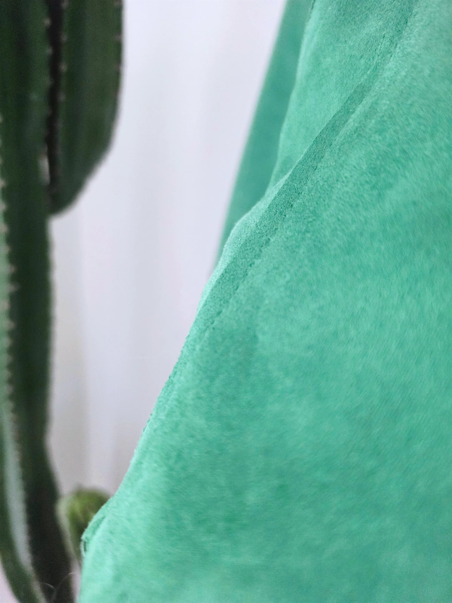 Perfecto vert en suédine