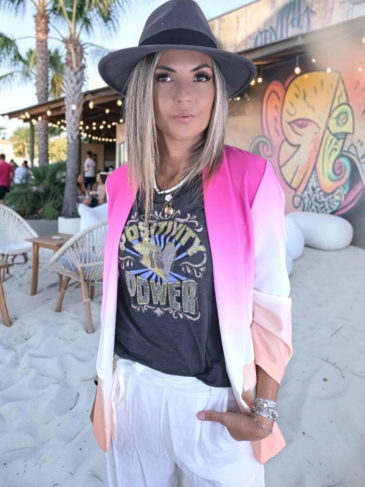 Blazer tie and dye - 𝐌𝐚𝐫𝐢𝐧𝐚𝟒𝟒𝐟𝐚𝐦𝐢𝐥𝐲