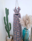 Robe longue dos ouvert
