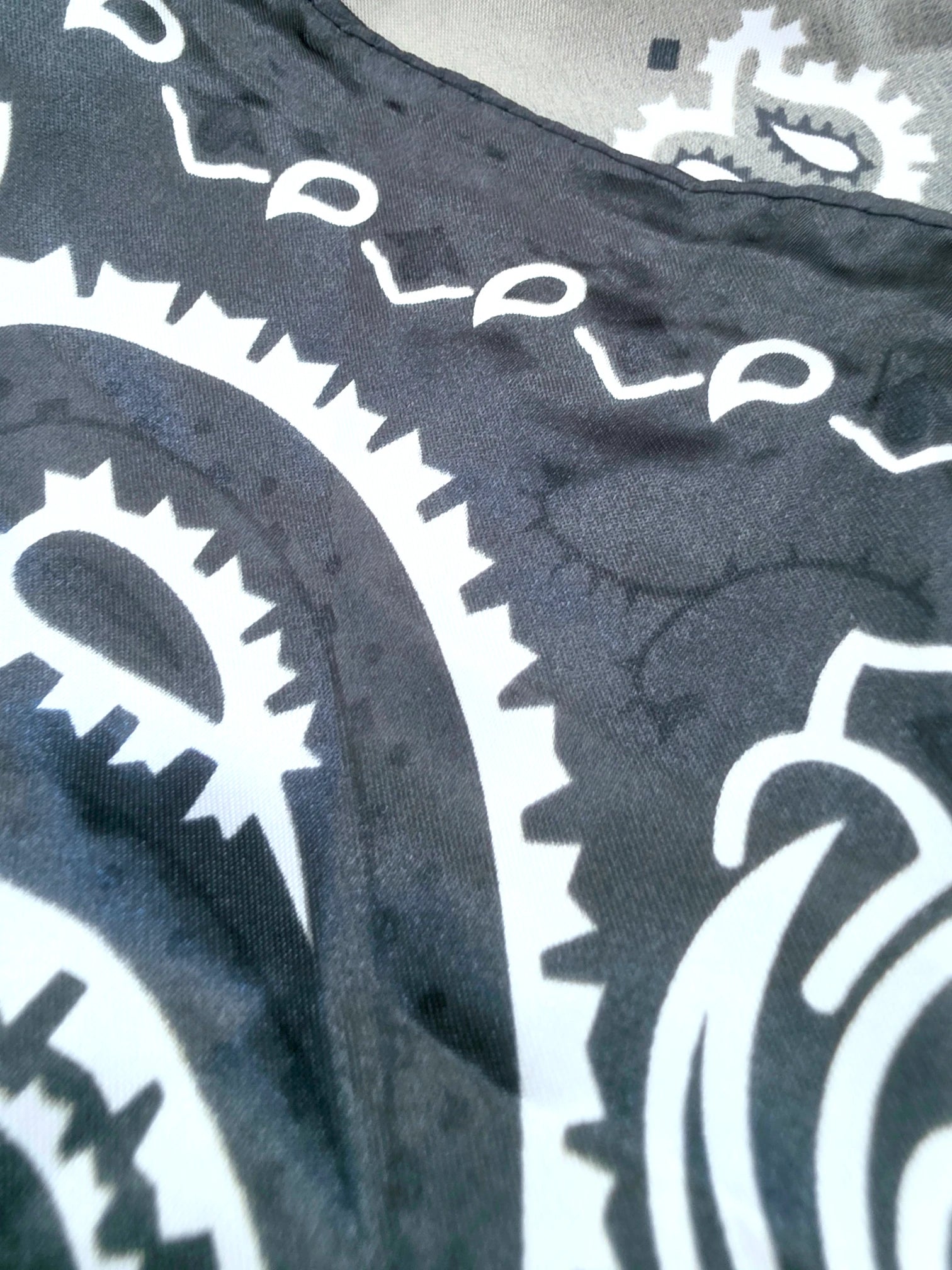 Foulard bandana tie and dye