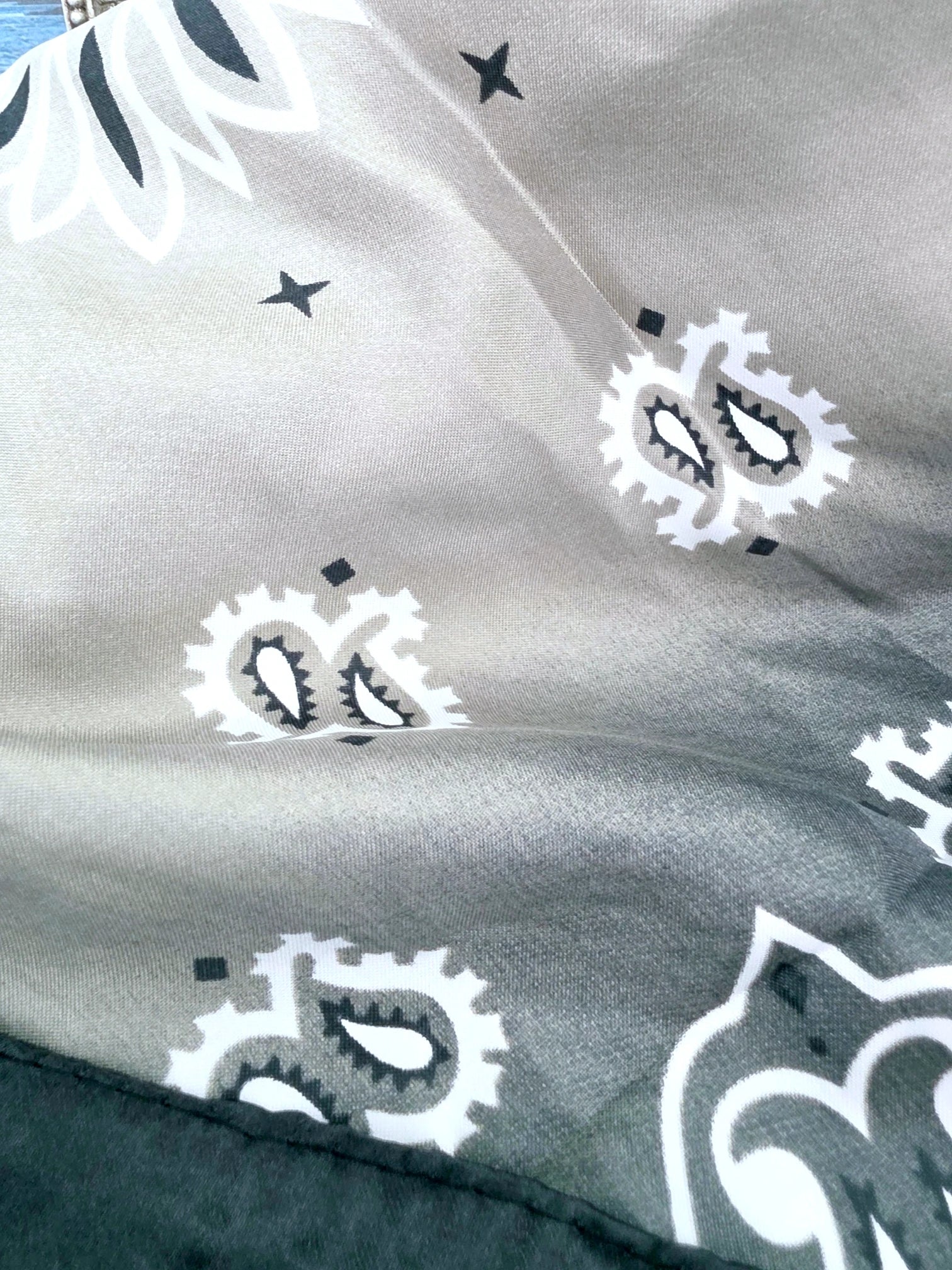 Foulard bandana tie and dye