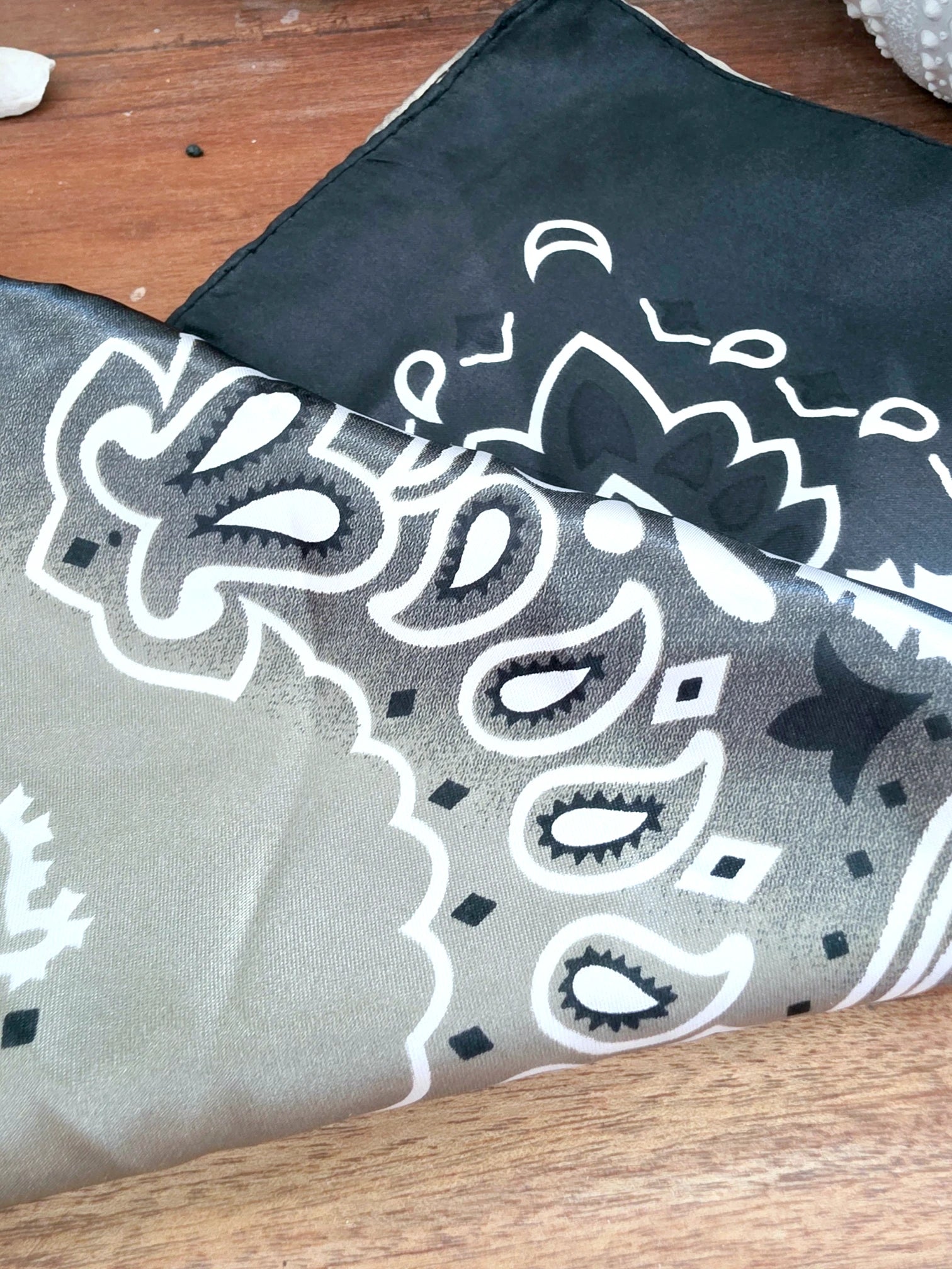Foulard bandana tie and dye