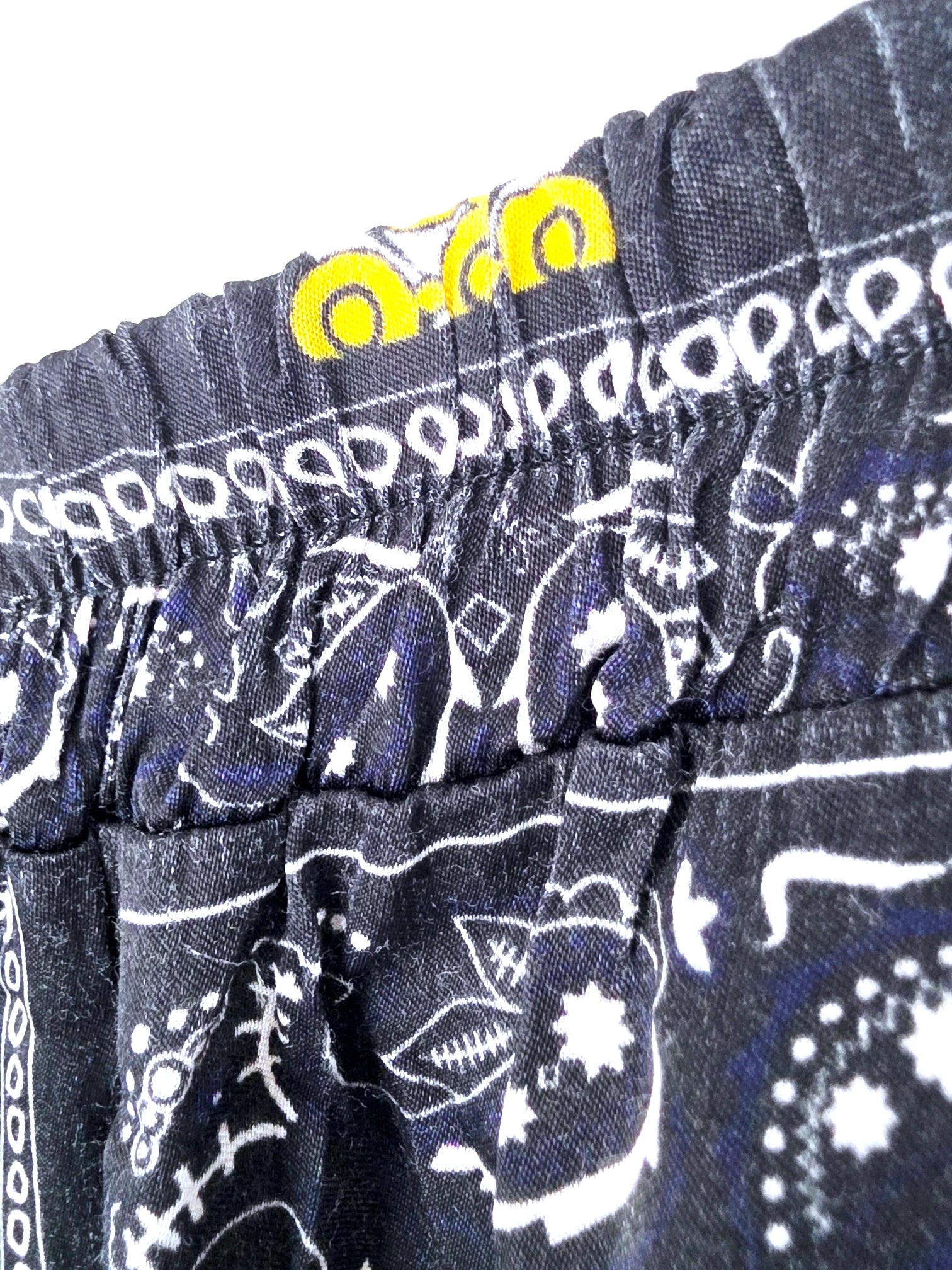 Pantalon fluide à imprimé bandana