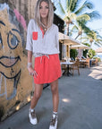 Robe casual-chic bicolore - 𝐌𝐚𝐫𝐢𝐧𝐚𝟒𝟒𝐟𝐚𝐦𝐢𝐥𝐲