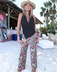 Pantalon à imprimé léopard avec tags - 𝐌𝐚𝐫𝐢𝐧𝐚𝟒𝟒𝐟𝐚𝐦𝐢𝐥𝐲