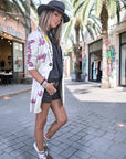 Veste longue en suédine à tags - 𝐌𝐚𝐫𝐢𝐧𝐚𝟒𝟒𝐟𝐚𝐦𝐢𝐥𝐲