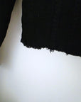 Veste noire en jean
