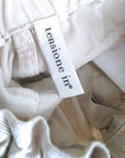 Short en jean beige