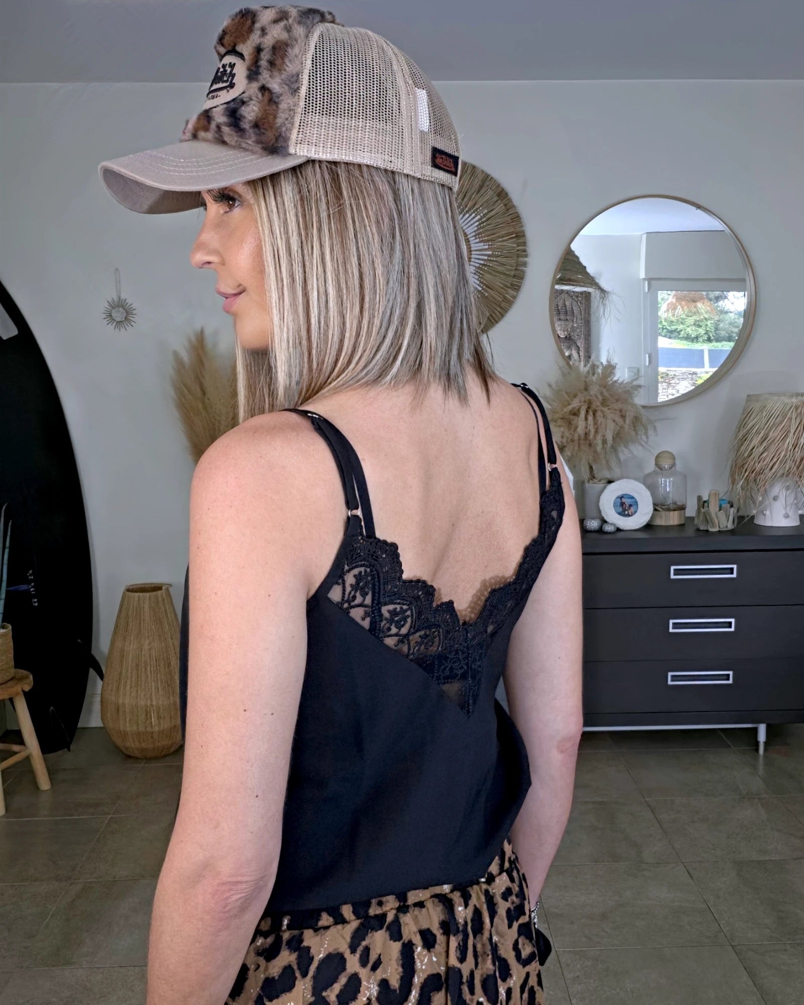 Débardeur Victoria noir - 𝐌𝐚𝐫𝐢𝐧𝐚𝟒𝟒𝐟𝐚𝐦𝐢𝐥𝐲