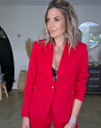 Ensemble veste & pantalon red - 𝐌𝐚𝐫𝐢𝐧𝐚𝟒𝟒𝐟𝐚𝐦𝐢𝐥𝐲