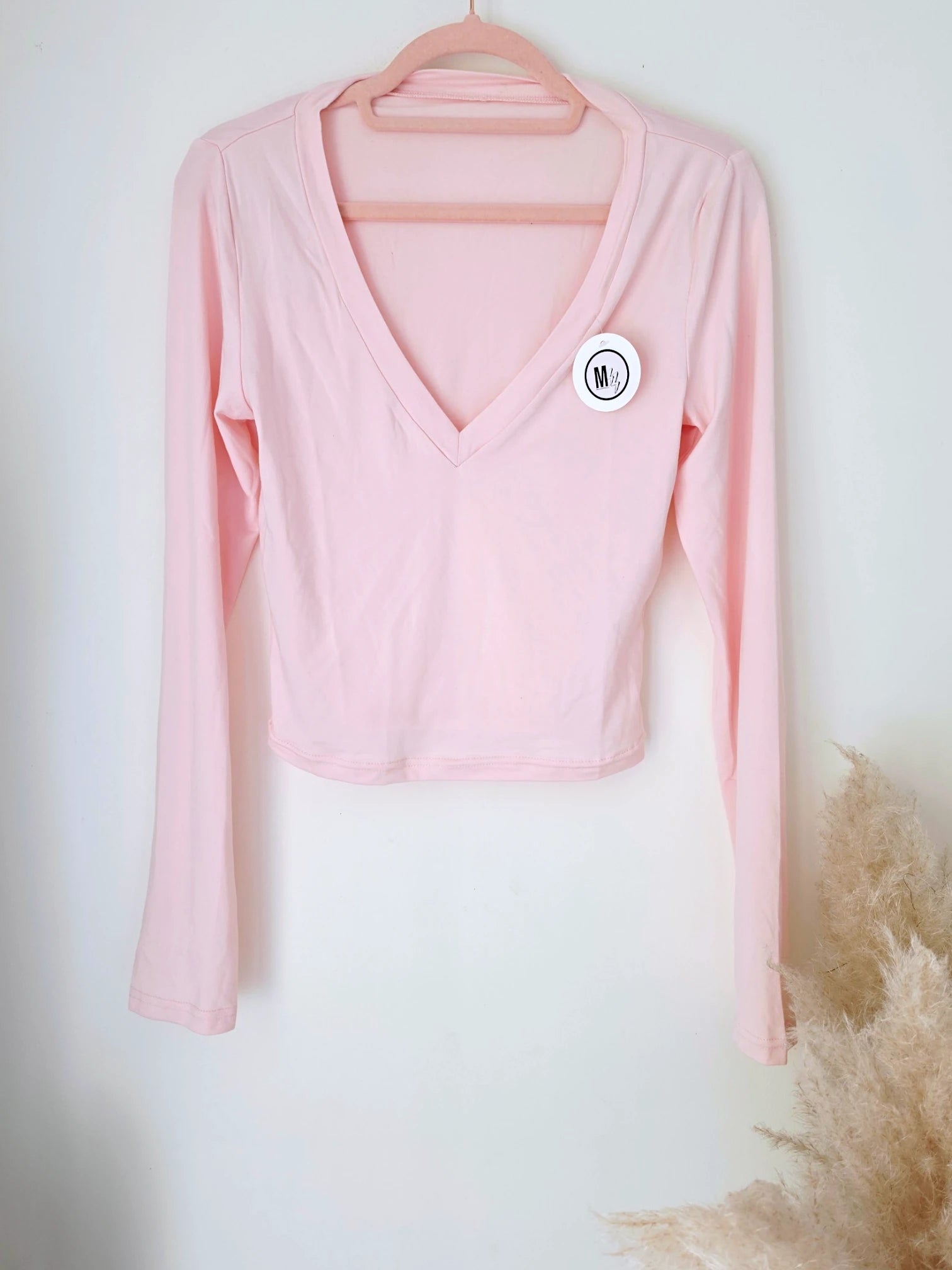 T-shirt en lycra rose clair